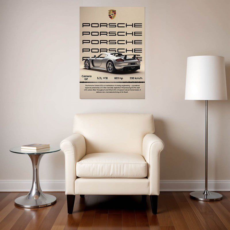 Porsche Powerhouse Wall Poster