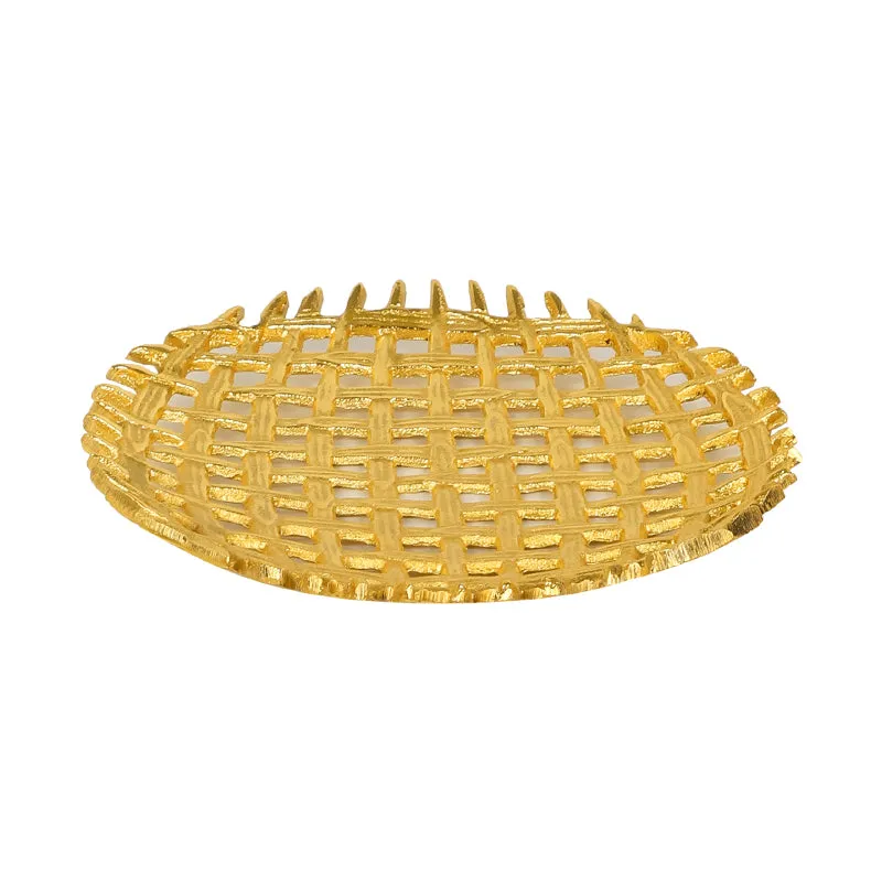 Round Reva Aluminum Platter - 4