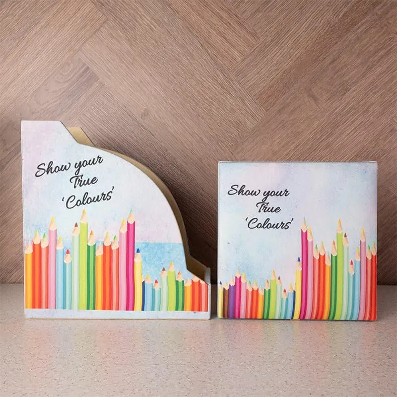 Color Crayon Organiser Set (Doodle Collection) - Set Of Two media 4