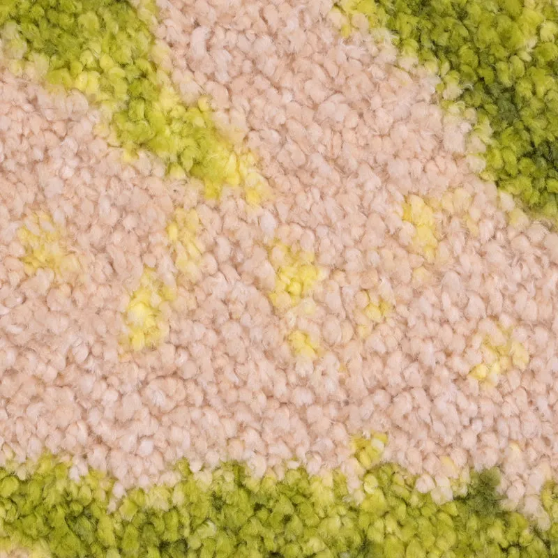 Saral Home Cedar Anti-Skid Bathmat (Beige) - Two Piece Set media 3