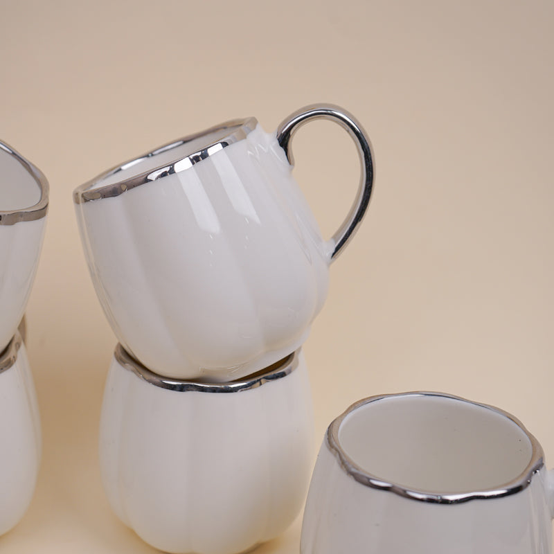 Magina Porcelain Tea Cup (180 mL Each) - Set of Seven media 4