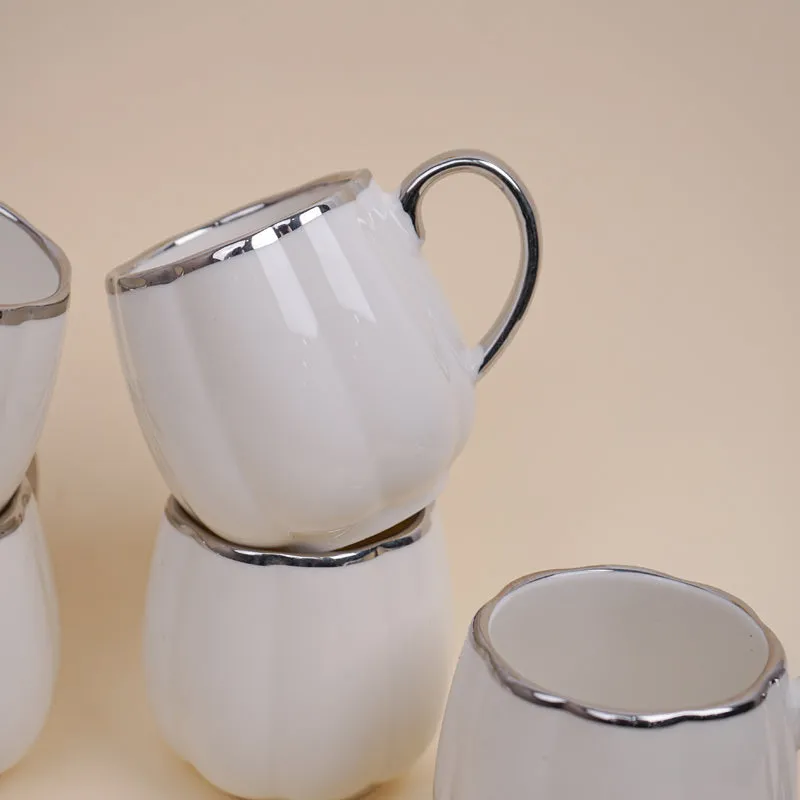 Magina Porcelain Tea Cup (180 mL Each) - Set of Seven media 4