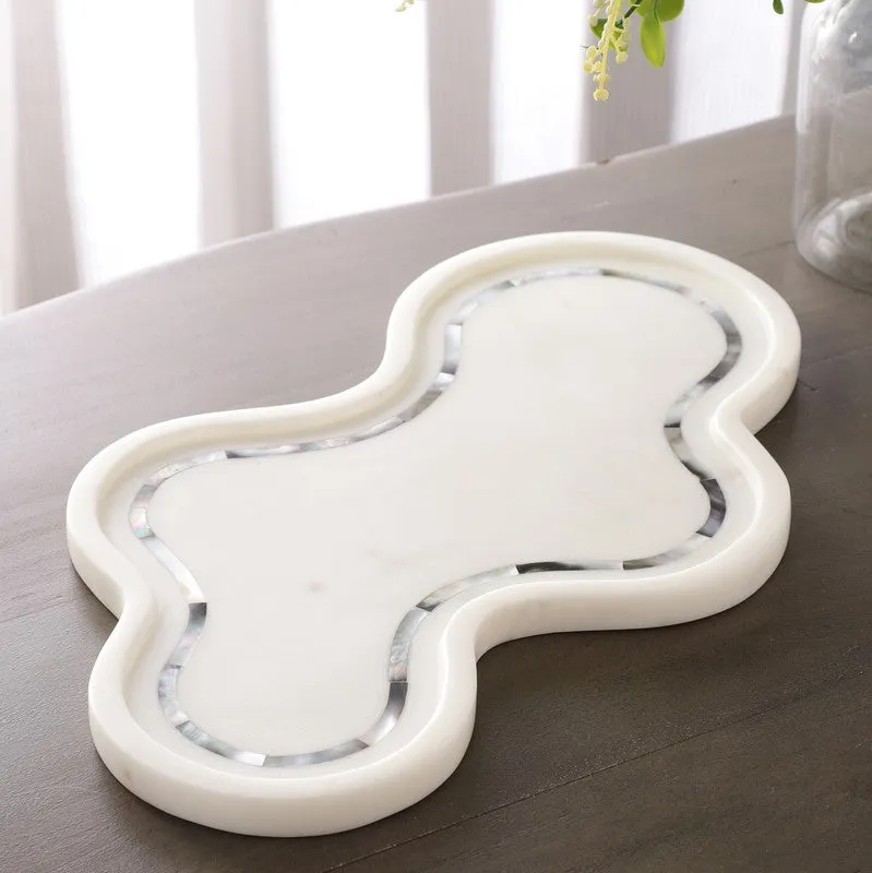 Triluxe Dine Marble Platter media 3