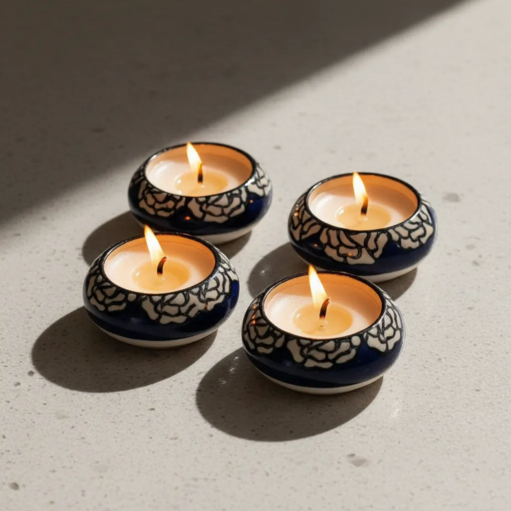 Bilova Active Breeze Scented Candle - Set Of Four media 1