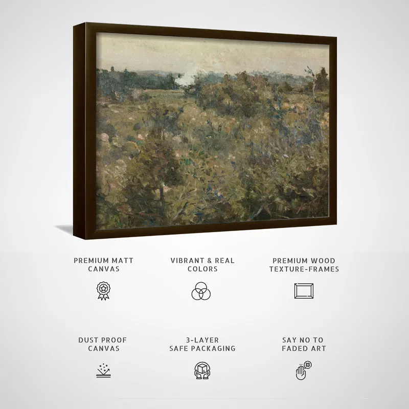 Blooming Glades Wood Wall Art With Frame - Black media 5