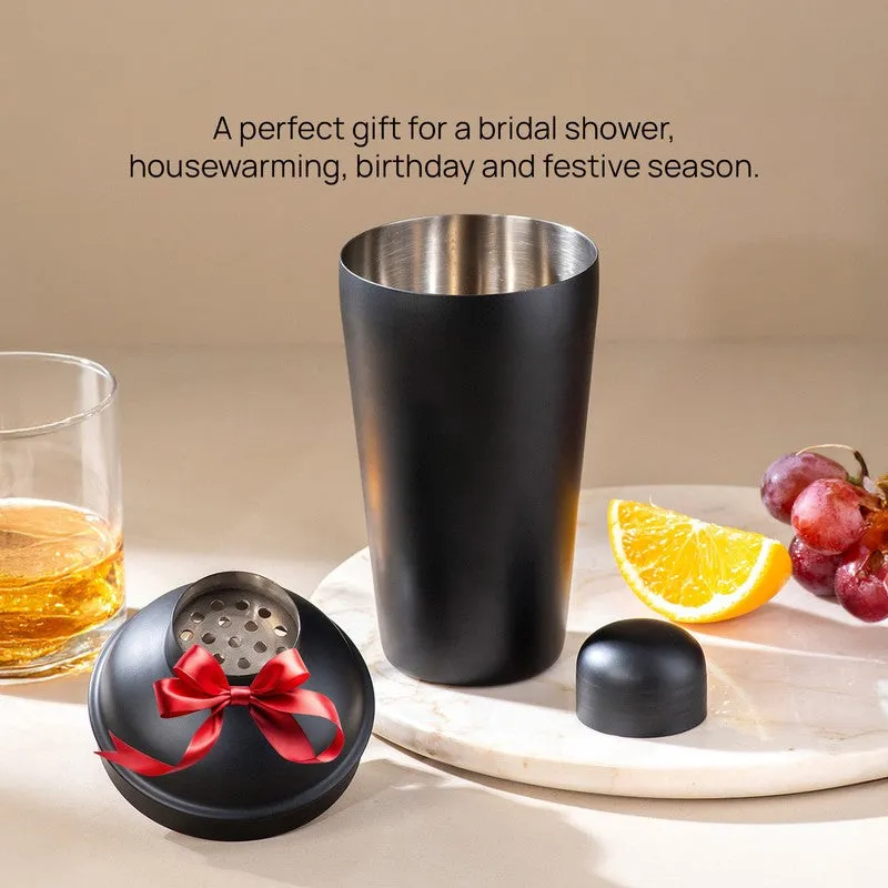 Twist & Shake Stainless Steel Cocktail Shaker - 550 ML media 3