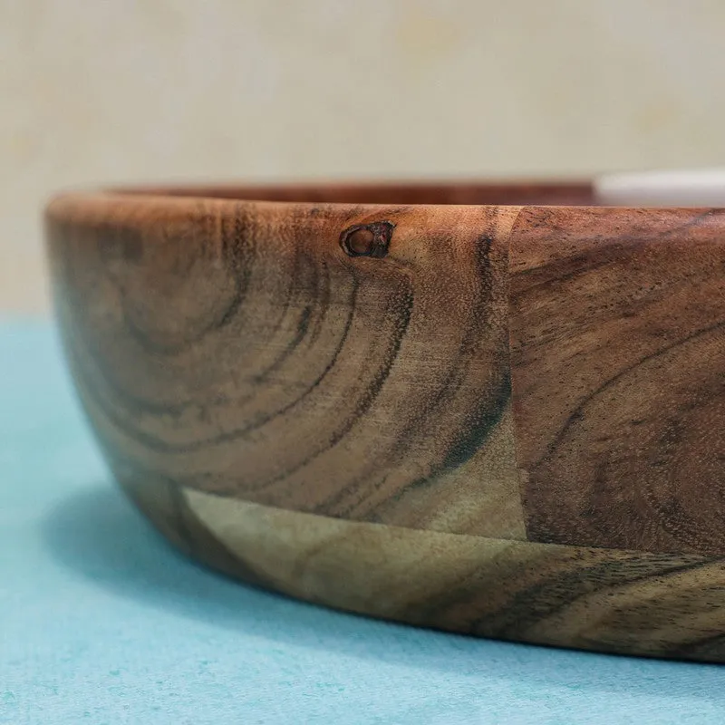 Grain Glow Sushi (Wood,Ceramic) Platter - Two Piece Set media 5