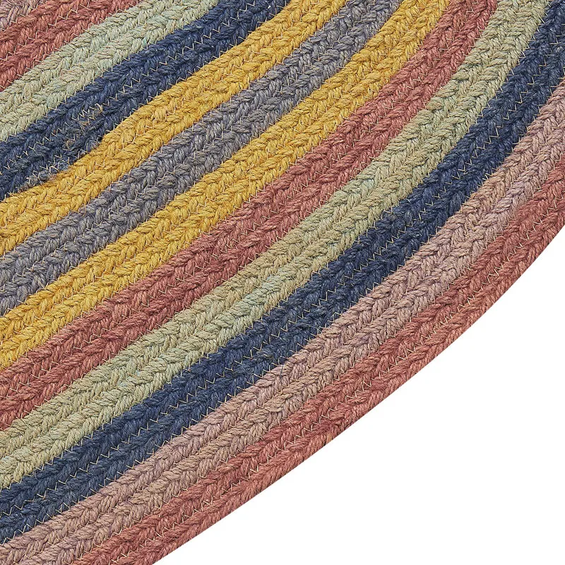 Weave Circle Braided Jute Area Rug media 4