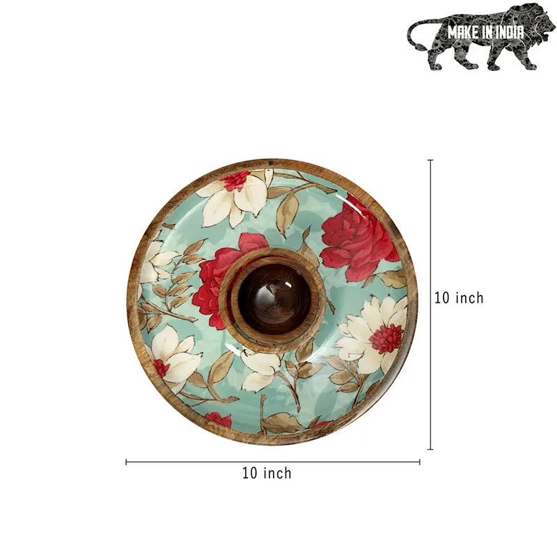 Florentina Chip & Dip Mango Wood Platter - Set of Two media 7