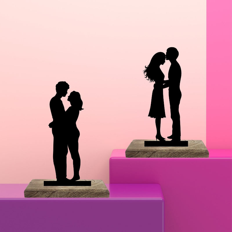 Everlasting Affection Showpiece - Set Of Two
