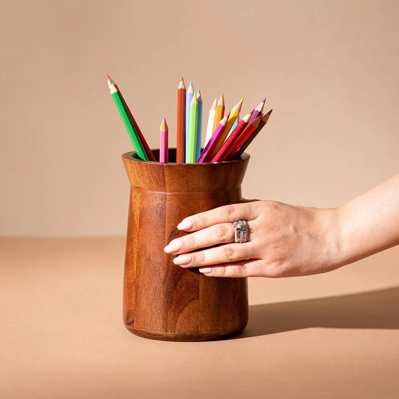 Rustiq Wooden Cutlery Holder media 6