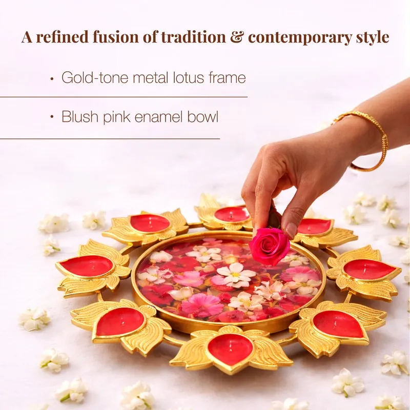 Tranquil Lotus Metal Urli media 4