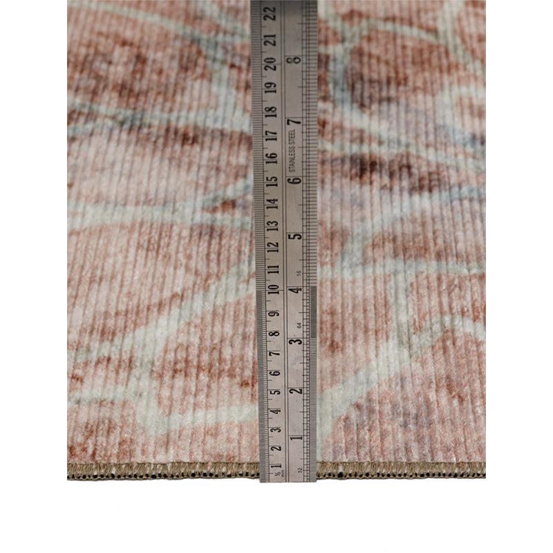 Enaya Floral Polyester Carpet - Gold media 8