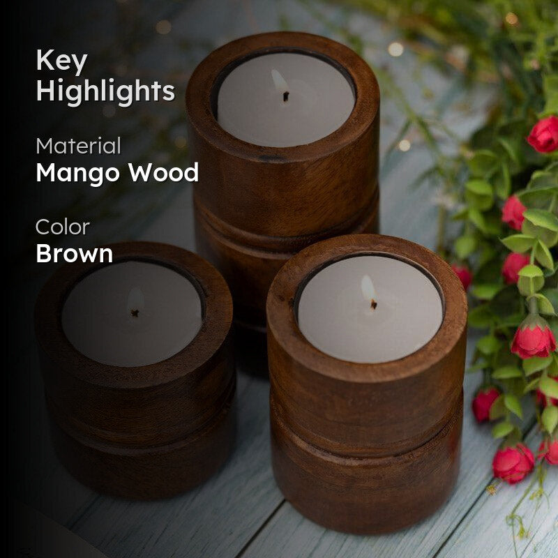 Vito Candle Stand - Set Of Three media 2