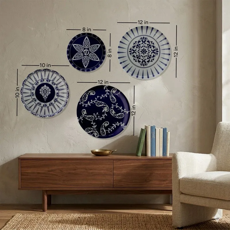 Indigo Sovereign Metal Wall Plates - Set of Foue media 11