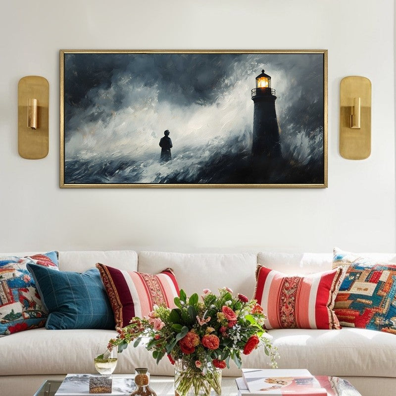 Stormhold Canvas Wall Painting With Frame