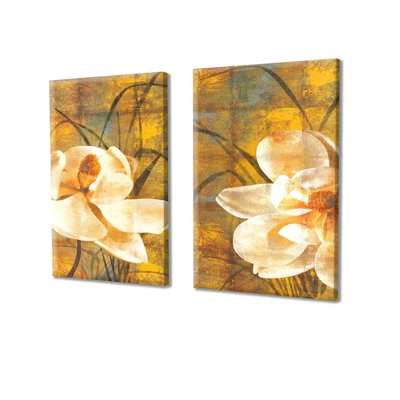 Livo Flora Wall Painting - Set Of Two media 4