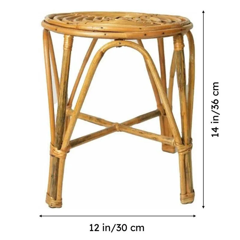 Endymoin Rattan Accent Table media 7