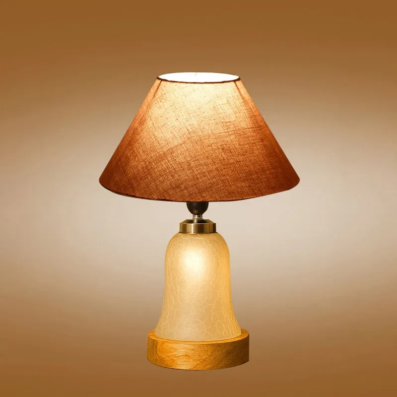 Zoravelle Wooden Table Lamp - Grey media 7