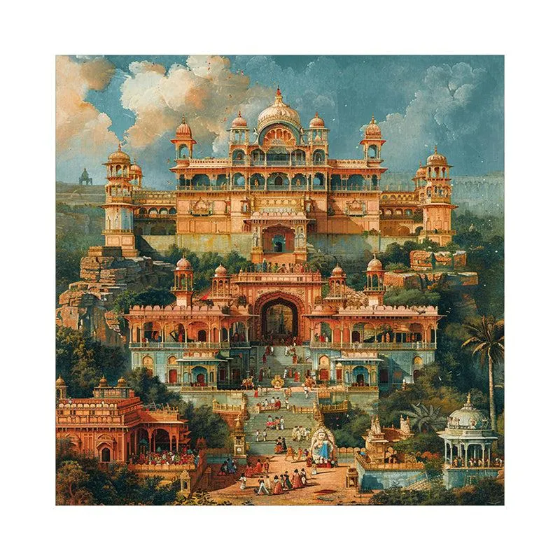 Grand Palace Poly Canvas Wall Painting media 4