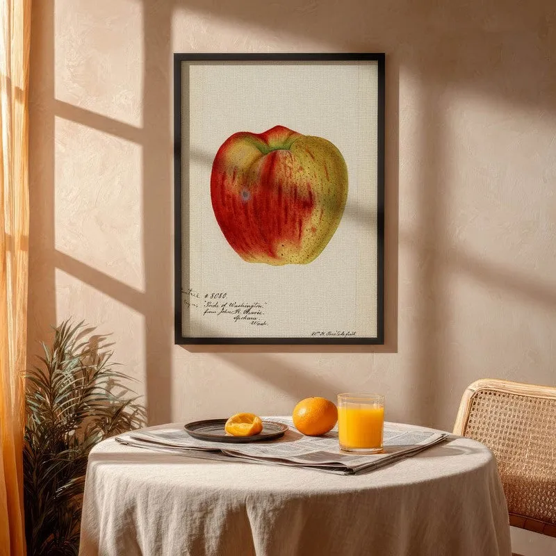 AppleHue Archival Canvas Wall Art - Black media 4