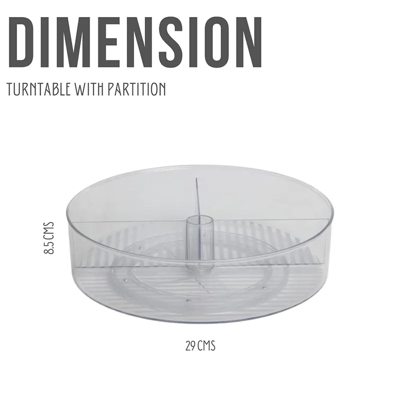 DeliRound Transparent Clear PET Desk Organizer media 8