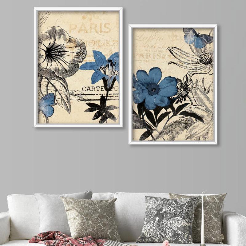 Meja Floral Wall Art - Set Of Two