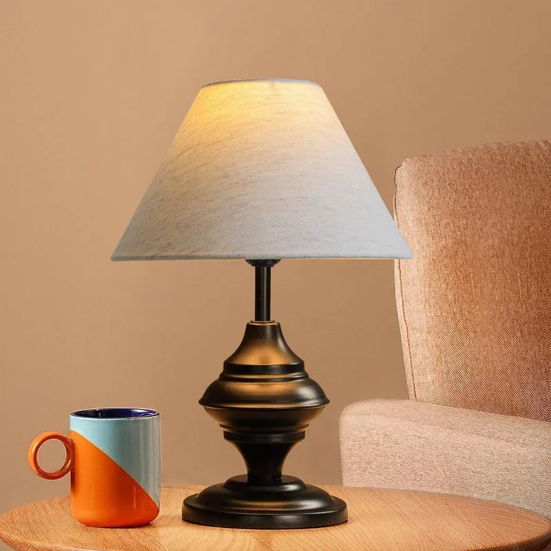 MonoCraft Metal Table Lamp - White media 4