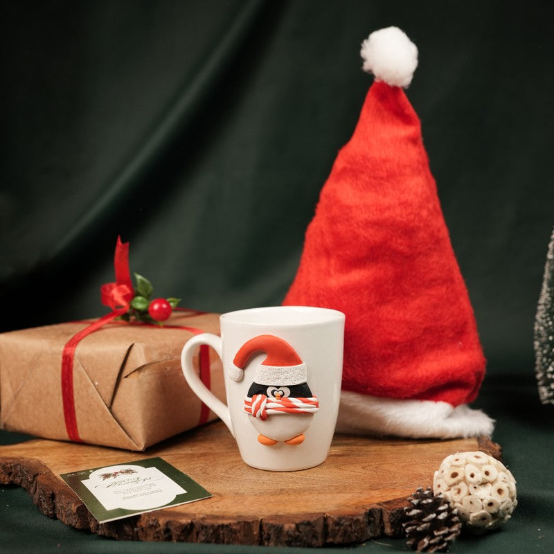 Yuletide Ceramic Coffee Mug (300 mL) - Two Piece Set