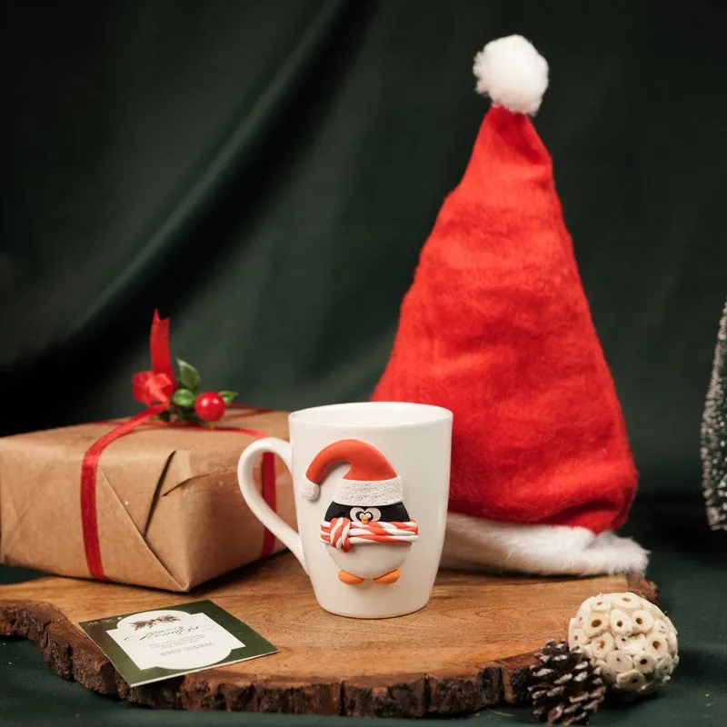 Yuletide Ceramic Coffee Mug (300 mL) - Two Piece Set media 1