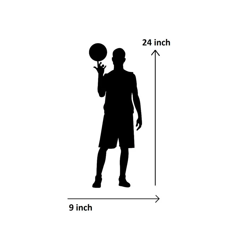 Basketball Black Iron Wall Accent media 5