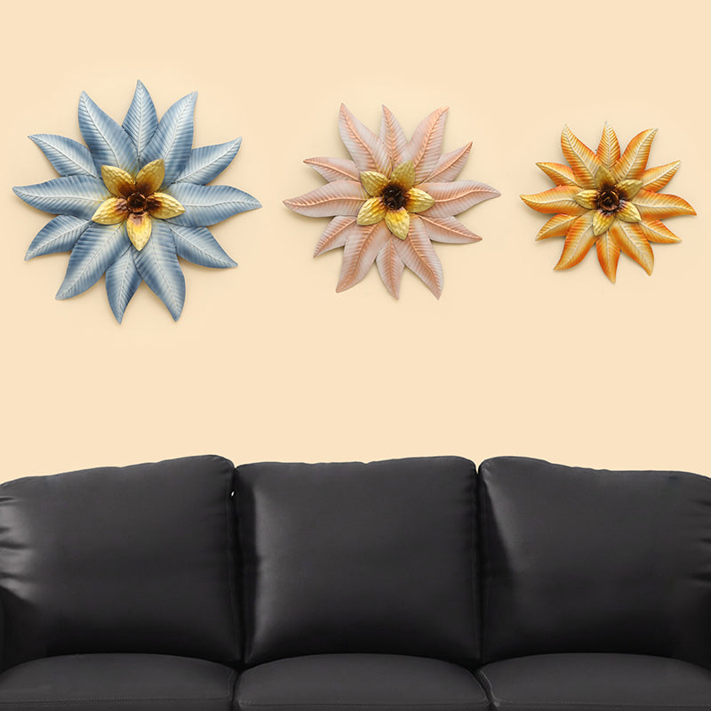 Forge Of Flora Metal Wall Accent - Set Of Three