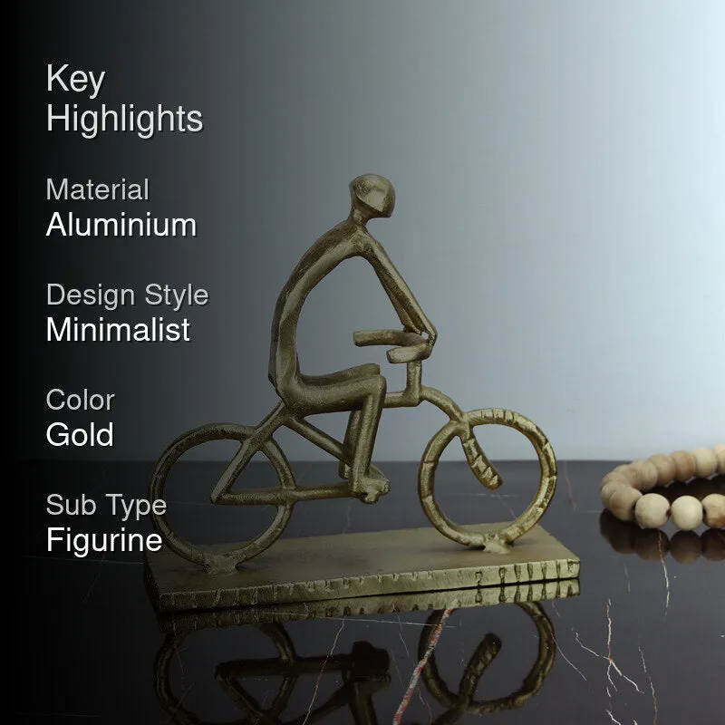 Cycling All Day Showpiece - Gold media 2