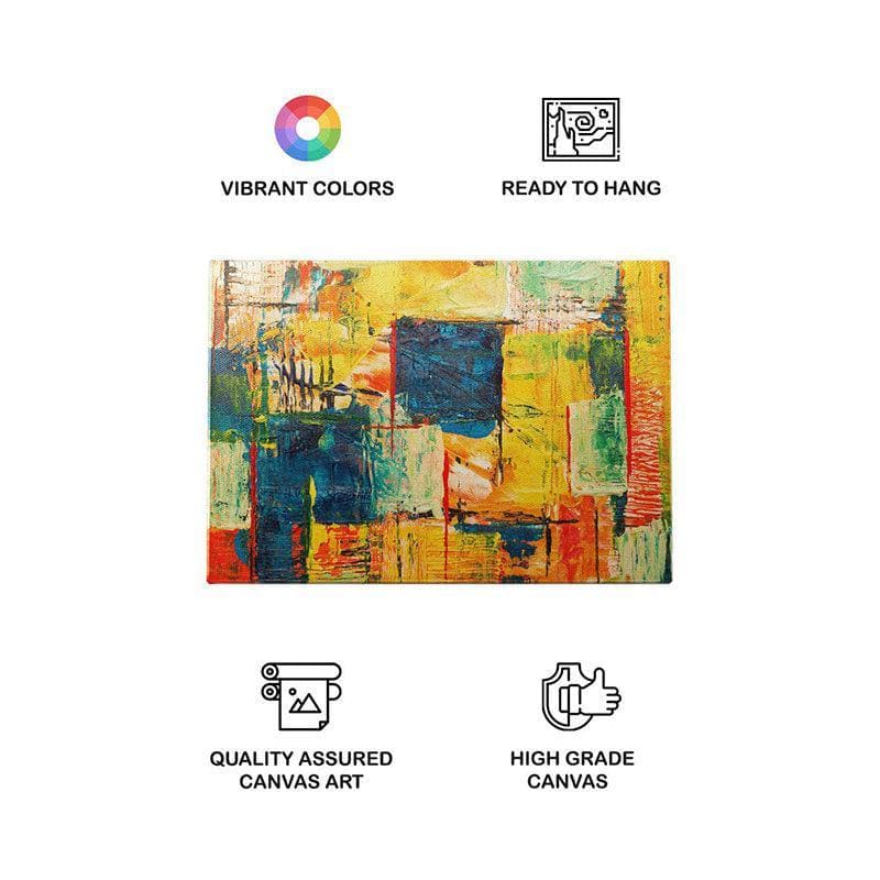 Dancing Brushstrokes Canvas Painting - Gallery Wrap media 3