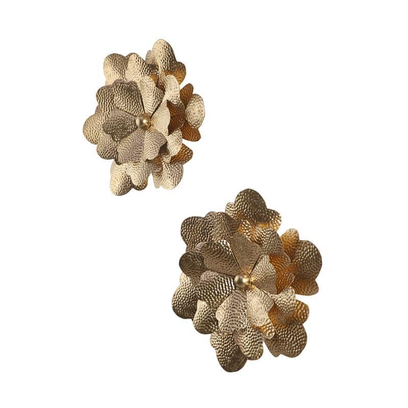 Flower Forae Iron Wall Accent - Set Of Two media 3