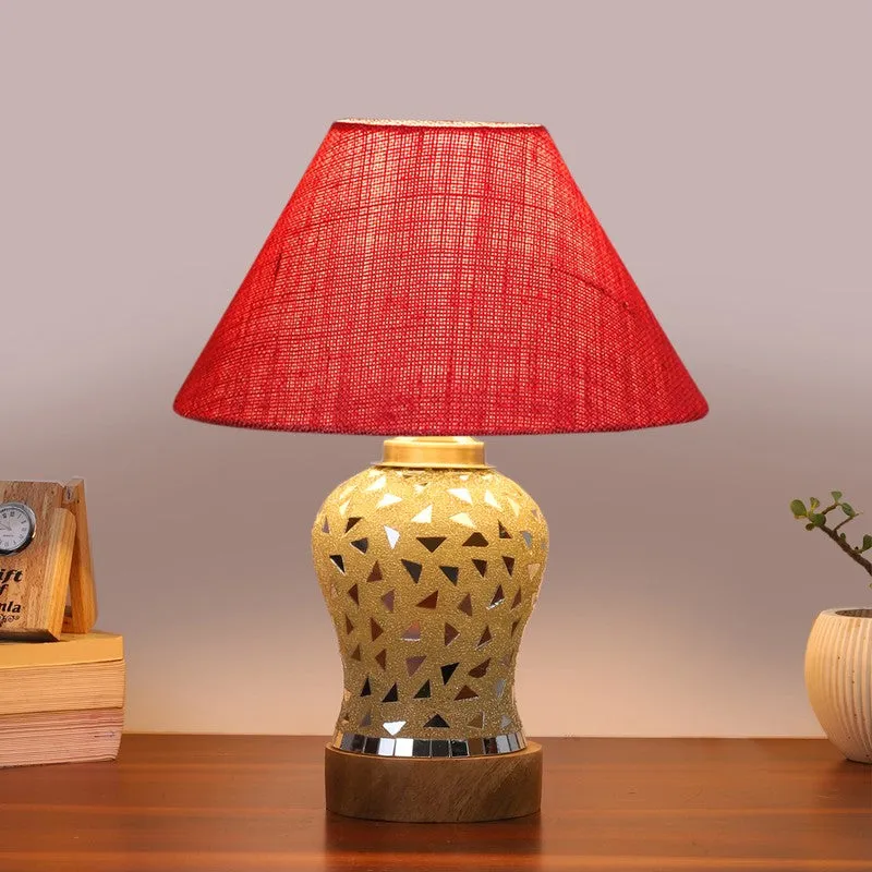 Velune Wooden Table Lamp - Multicolor media 2