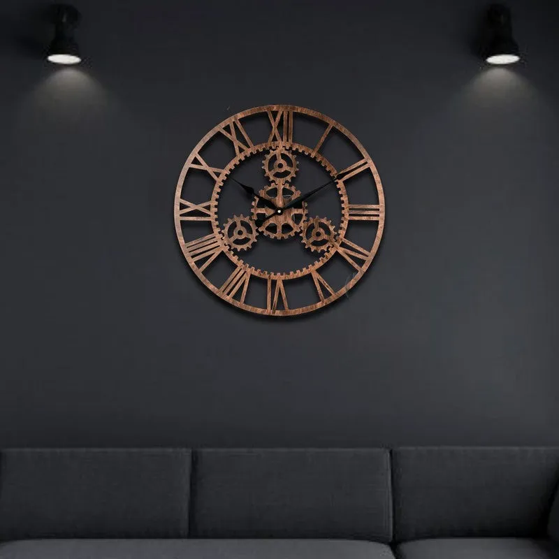 Timely Silent Wall Clock - Bronze media 6