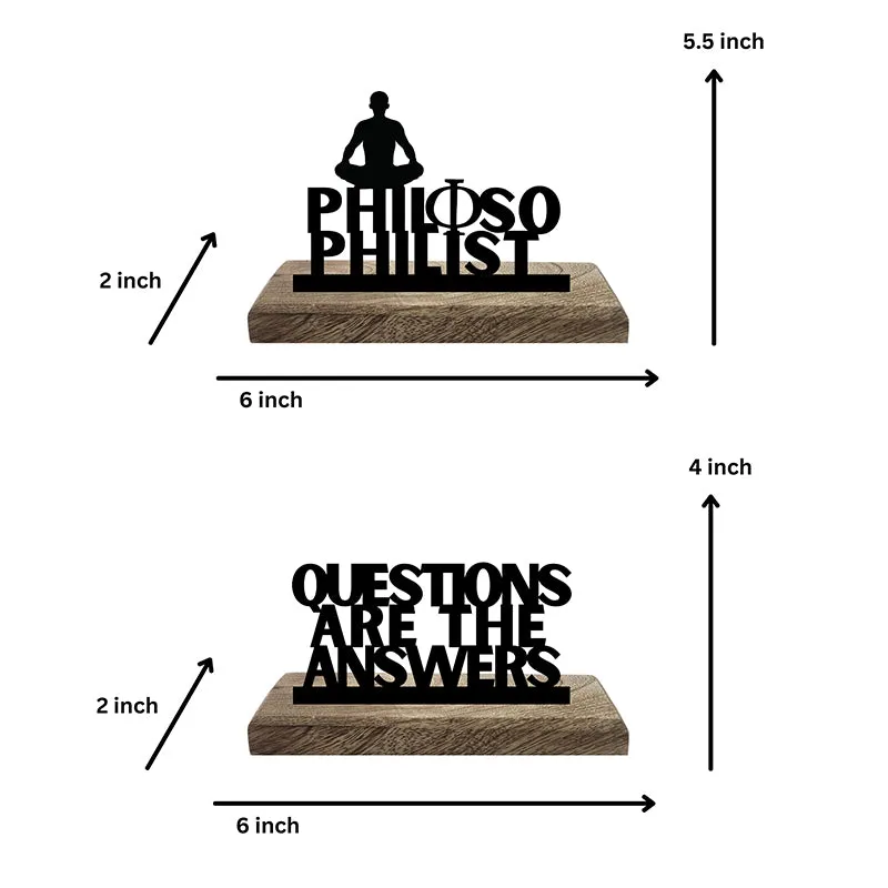 Philosophilist Showpiece - Set Of Two media 5