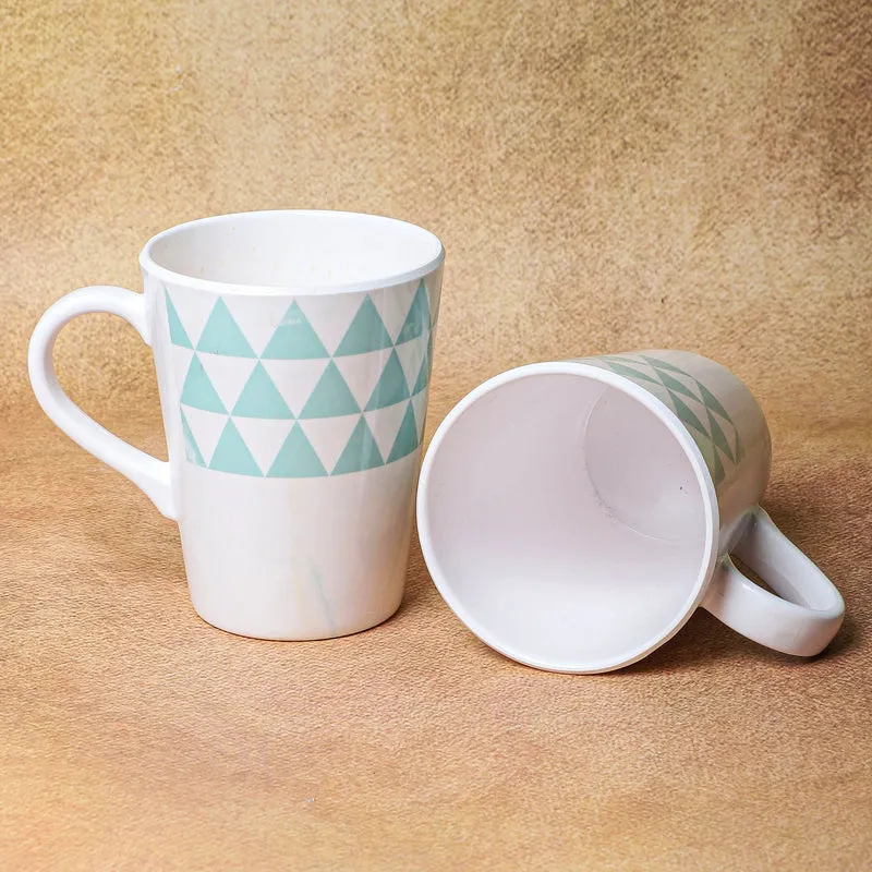 Mivano Melamine Coffee Mug (400 mL Each/Aqua) - Set of Two media 5
