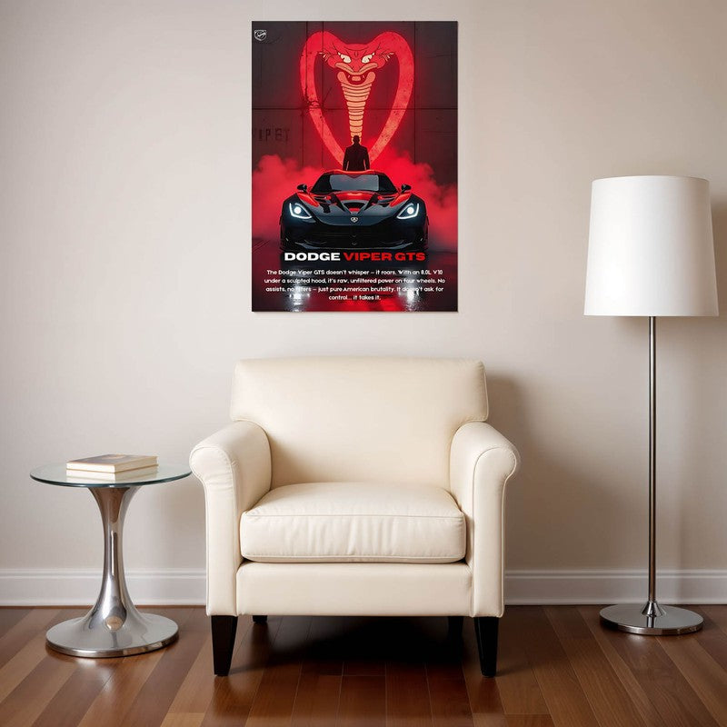 Viper's Heartbeat Wall Poster