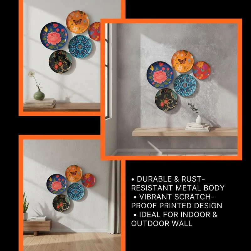 Mystic Garden Wall Plates - Set of Five media 8