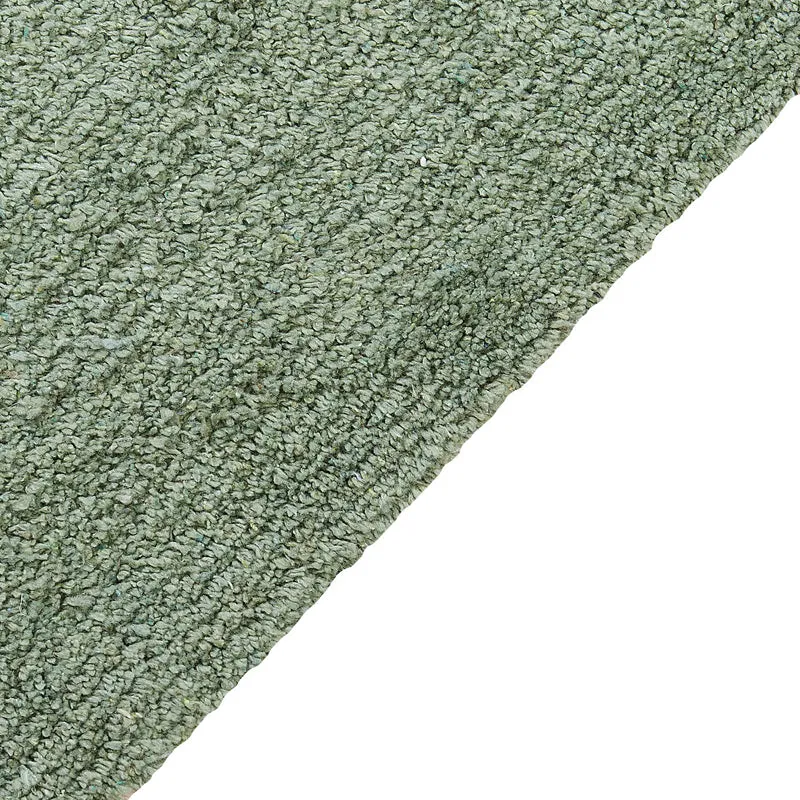 Serene Soft Tufted Cotton Area Rug - Sage Green media 6