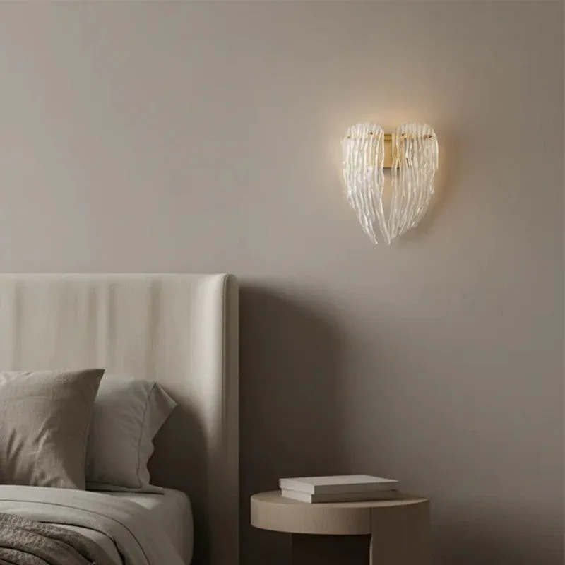 Crystal Heart Glass Wall Lamp media 7
