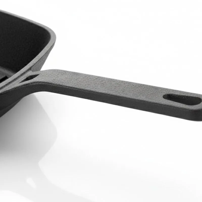Quadro Long Handle Cast Iron Grill Pan media 8