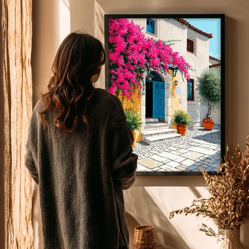 White haven Canvas Wall Painting - Black Frame media 5