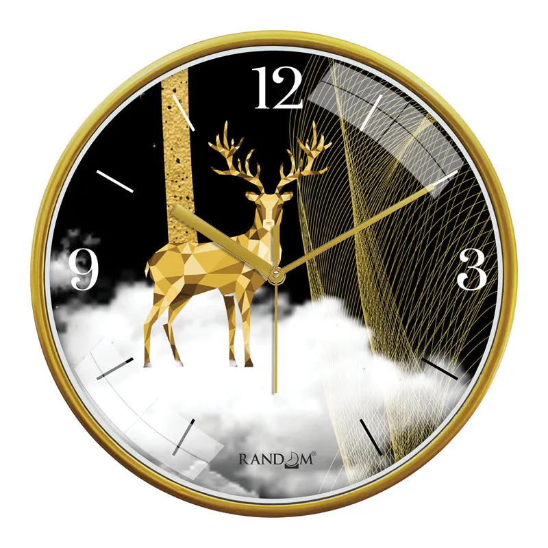 Hiro Sweep Silent Wall Clock media 3