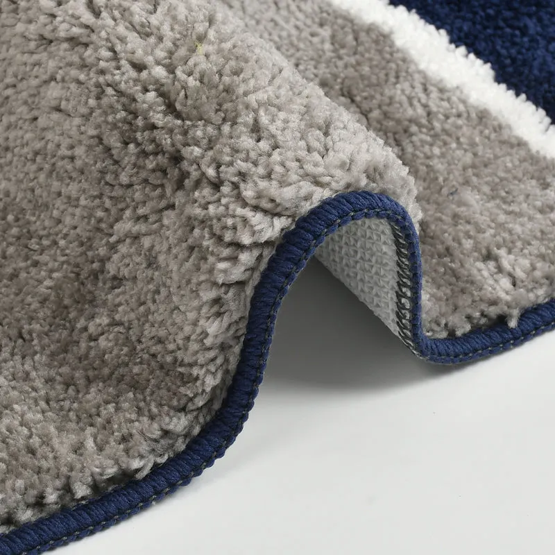 Zyra Cotton Bath Mat - Grey media 6