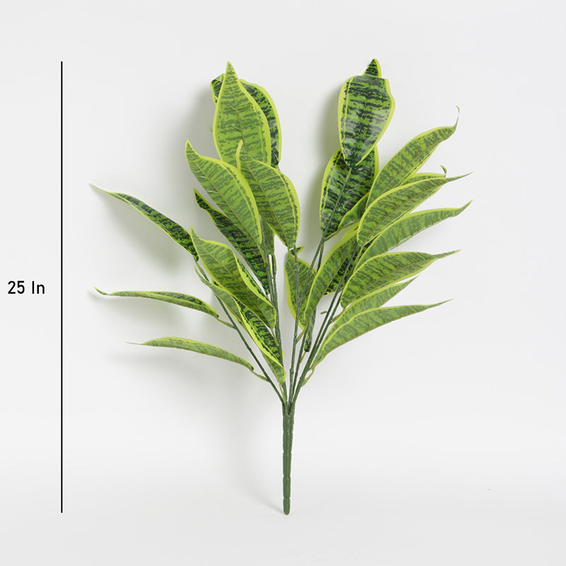 Faux Iceton Snake Plant - 2.2 Feet media 4