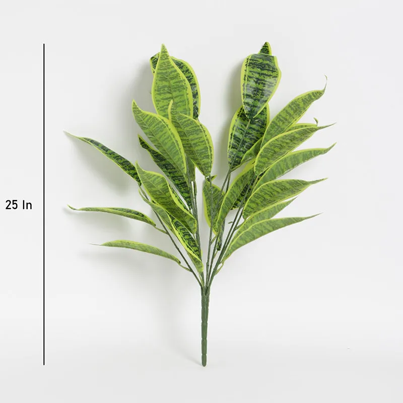 Faux Iceton Snake Plant - 2.2 Feet media 4