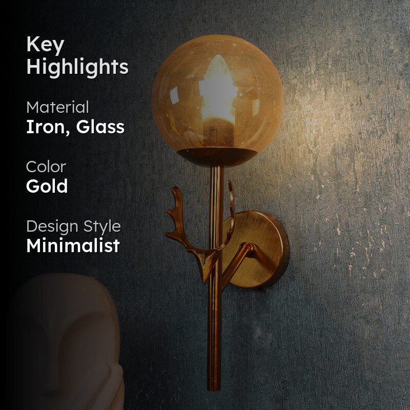 Orbum Iron Wall Lamp media 2